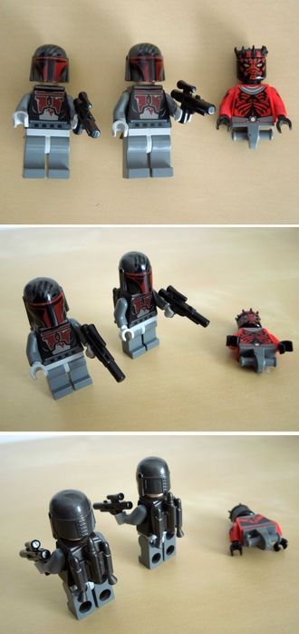Lote LEGO Star Wars + Extras (Minifiguras Raras e Sets em Excelente Estado) + 2 expositores em acrílico