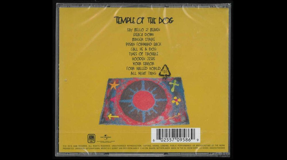 Temple Of The Dog. Płyta CD. Nowa w folii.