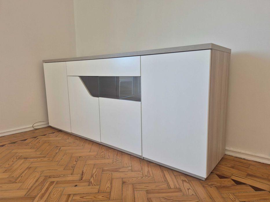 Conjunto de Sala Completo (Linha Curve/FINSA) – Como Novo!