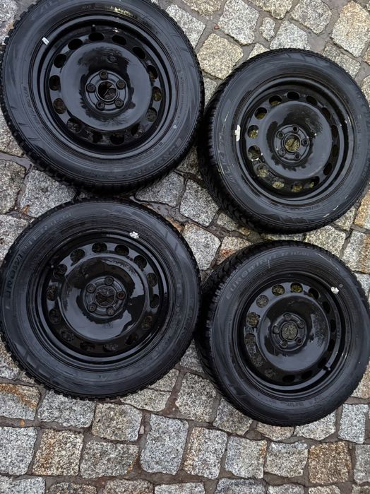 Koła 16'' VW Seat Skoda Audi 5x100 6J zimowe Falken ET45