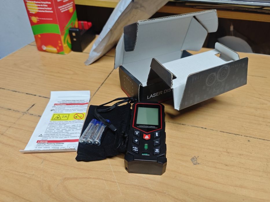 Medidor distâncias laser - Novo em caixa testado