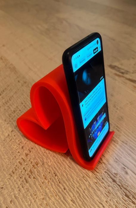 Stojak podstawka pod smatfona telefon prezent walentynki serce