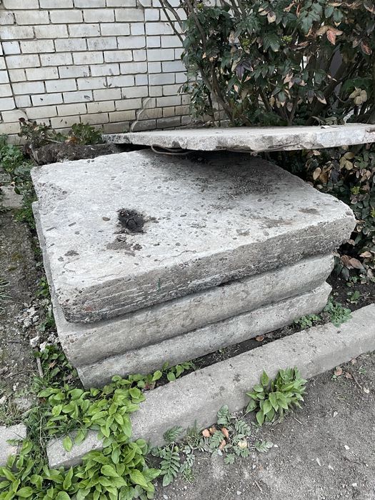 Плити бетонні блоки