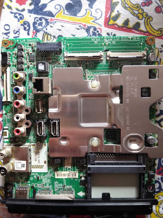 Placa central TV LG  55UK6500PLA