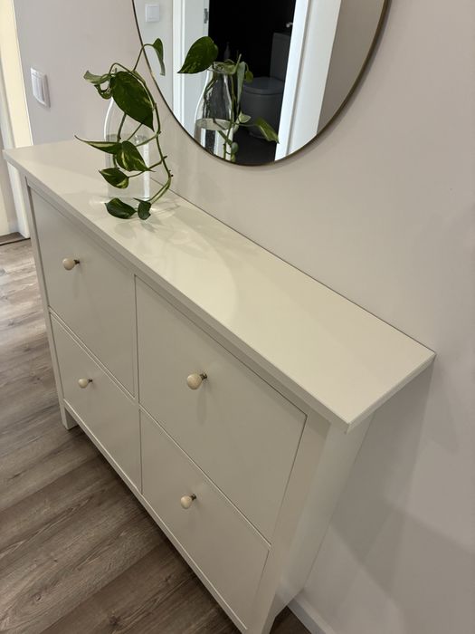 Sapateira branco perola