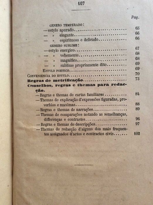 Manual de Estylo (seguido de metrificação, conselhos, regras e themas de redacção),1881