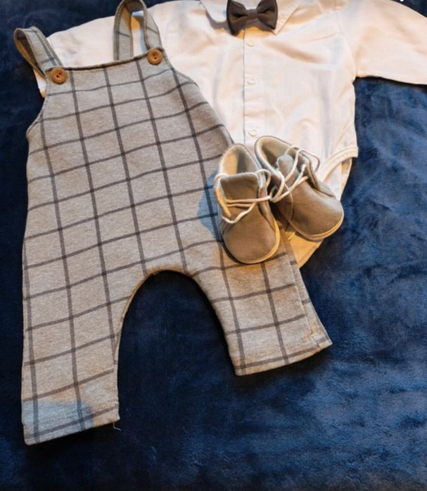 Ubranie do chrztu lub uroczystości rodzinne dla chłopca rozm.62