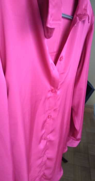 Elegancka bluzka koszulowa Primark 40 amarant