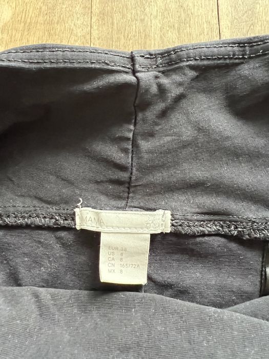 Hm spodnie ciążowe czarne 38 super wygodne