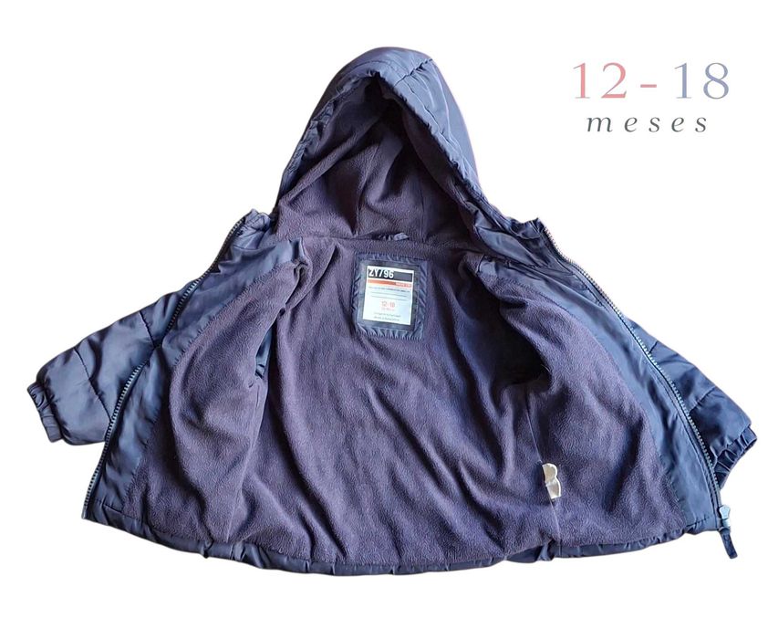Casaco Acolchoado Azul Zippy 12-18 meses