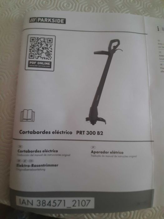 Aparador de relva Parkside