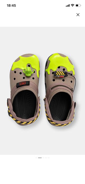 Нові сабо Crocs Ghostbusters унісекс, розмір 39/40 євро, оригінал лімітована колекція.