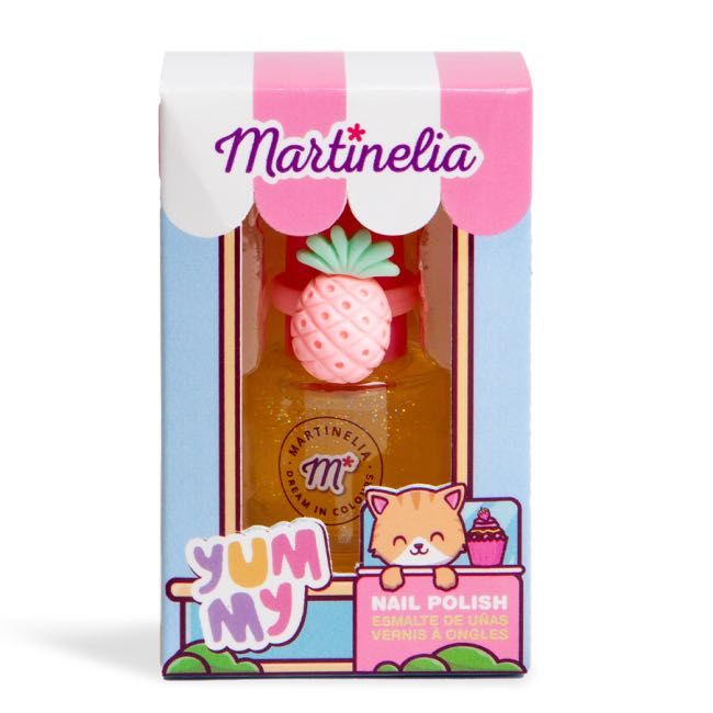 Набір косметики Martinelia Yummy Лак для нігтів жовтий і кільце (30610/3)