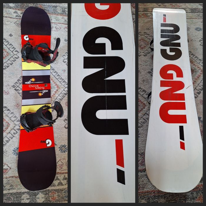 deska snowboardowa GNU Riders Choise 166W  libtech ride capita