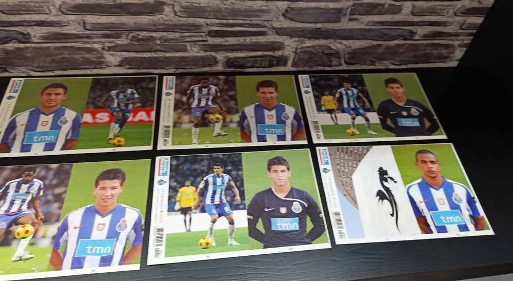Cromos autocolantes caderneta Tetramagníficos - Ver Nºs  disponíveis
