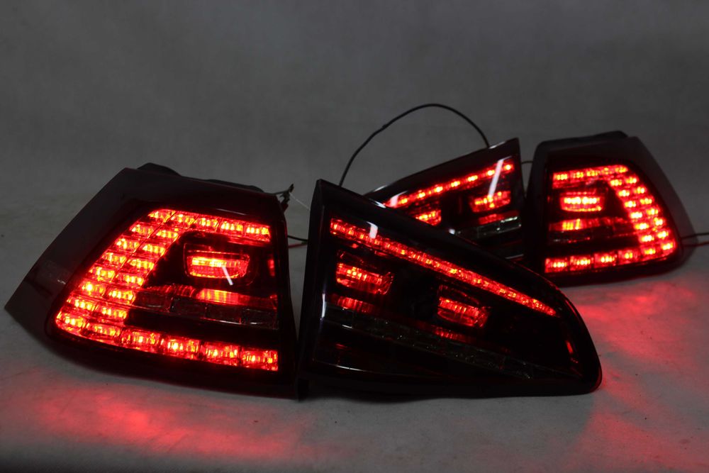 Lampy światła tył tylne VW GOLF VII 7 13+ GTI DYNAMIC LED RED SMOKE