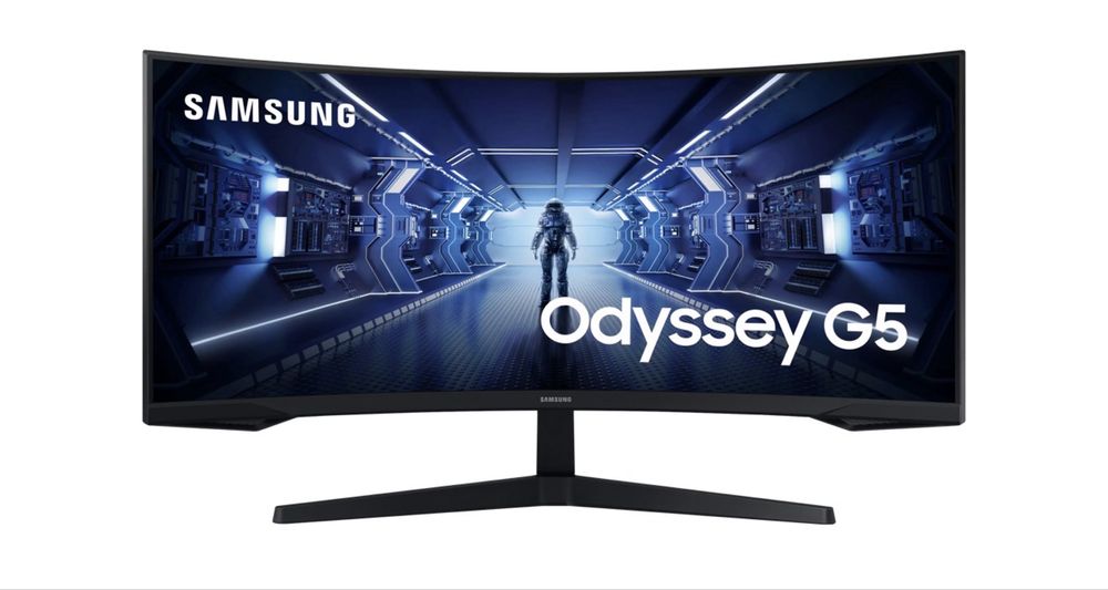 Monitor SAMSUNG Odyssey G5 LC34G55TWWPXEN 34 UWHD VA 1ms