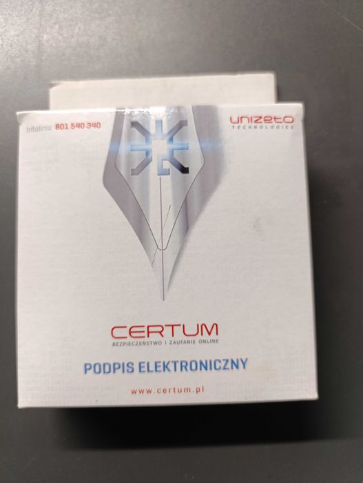 Czytnik unizeto - podpis elektroniczny