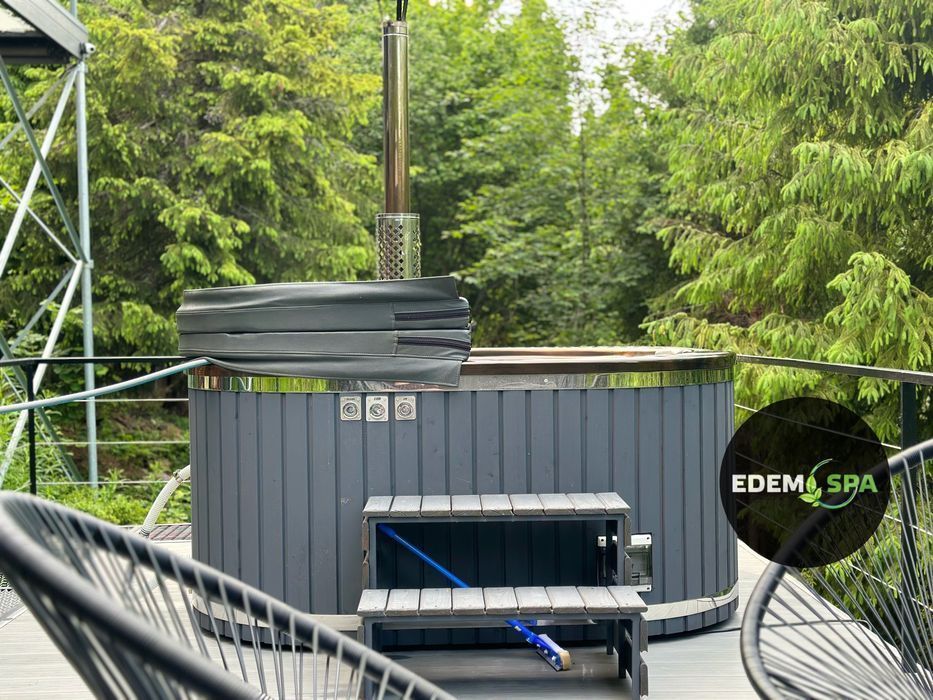 Чан від виробника! Спа купель! Чан на дровах! Вуличне джакузі! Баня!