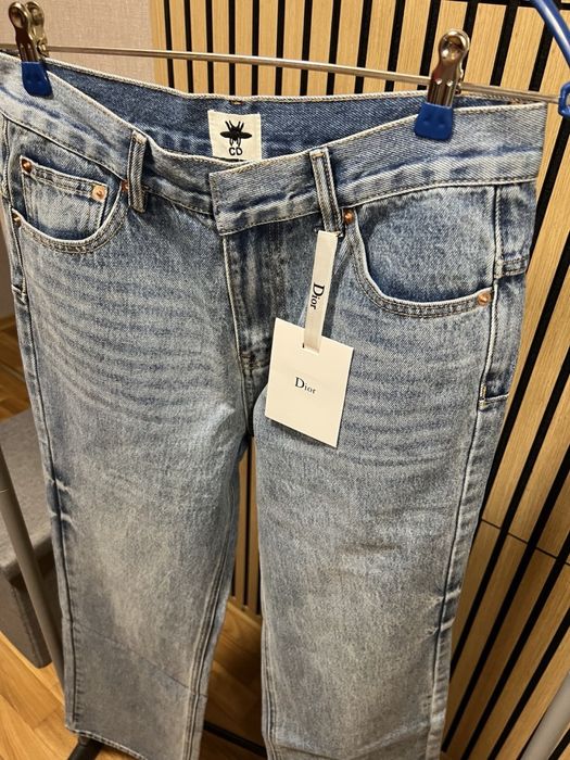 Джинси Dior Monogram (преміум якість)