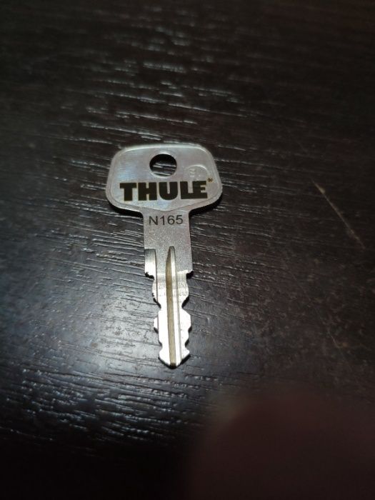 Ключі Thule Terra Hapro Modula усі номери для замків багажників боксів