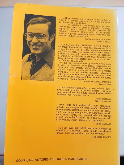 'Crónica dos Bons Malandros', de Mário Zambujal