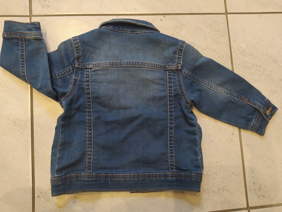 Kurteczka kurtka firmowa jeansowa katana 80