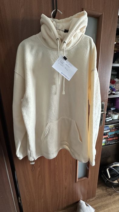 Polar kremowy bardzo gruby