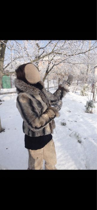 Продам натуральну жилетку з хутра ПОДАРУНОК шубка з шиншили