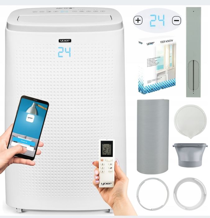 Klimatyzator przenośny Yoer CICHY