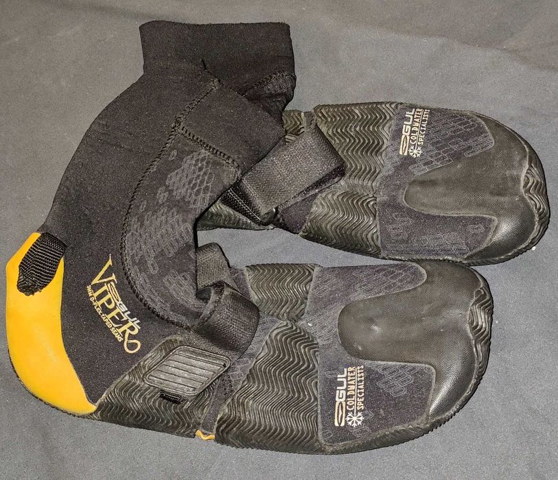 Botas Surf Gul Viper - Tam 8 ( equivalente 42 Eur )