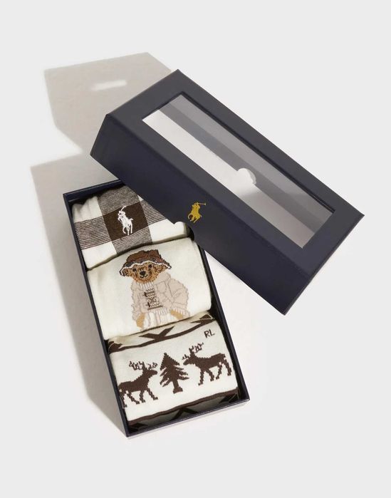 Шкарпетки polo ralph lauren оригінал 3 пари,  шкарпетки з ведмедиком