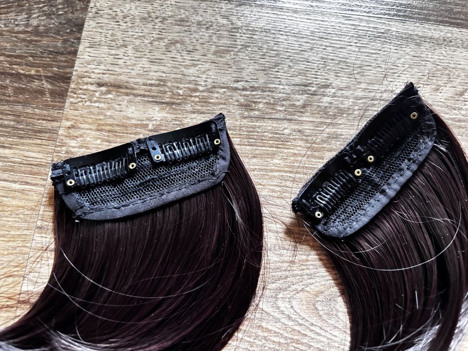 Brązowe  włosy,doczepiane pasma