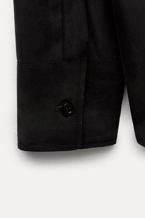 Шовкова сорочка zara zw collection