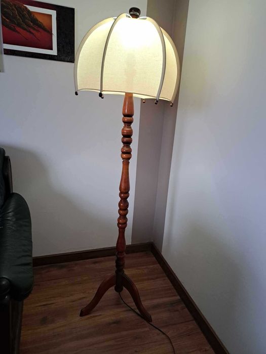 Lampa stojąca podłogowa PRL