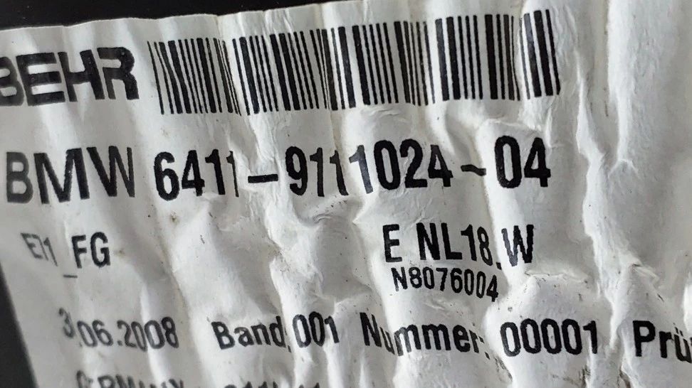 Motor da chauffage / sofagem BMW X6 (E71, E72)