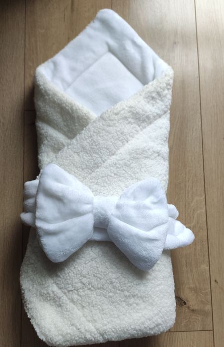 Конверт-плед Тедді. На виписку, на хрестини