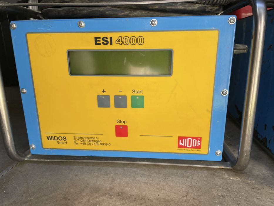 Widos ESI 4000 Plypress, zgrzewarka hydrauliczna doczołowa do rur. Prasa w stanie BDB.