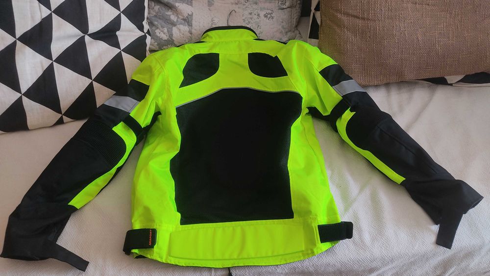 Blusão Italiano para moto com  protecçao removivel, NOVO