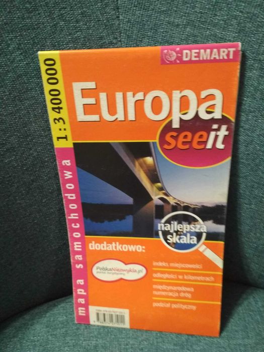 Mapa Samochodowa EUROPA