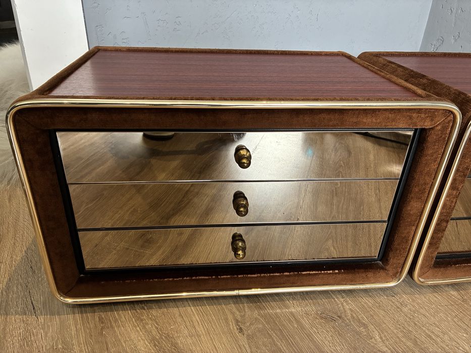 Ruf International szafki nocne design vintage 70s