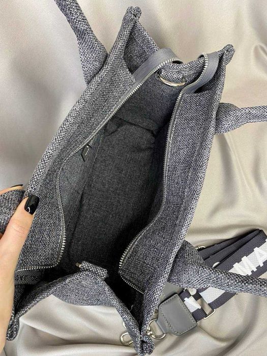 Torba damska shopper Tote Bag Grey duza damska torebka