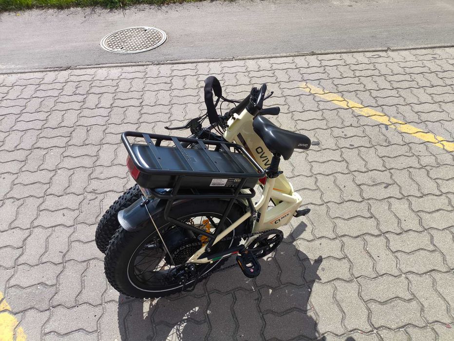 Ovivo C1 MAX składany rower elektryczny Fatbike - zdjęcie 5