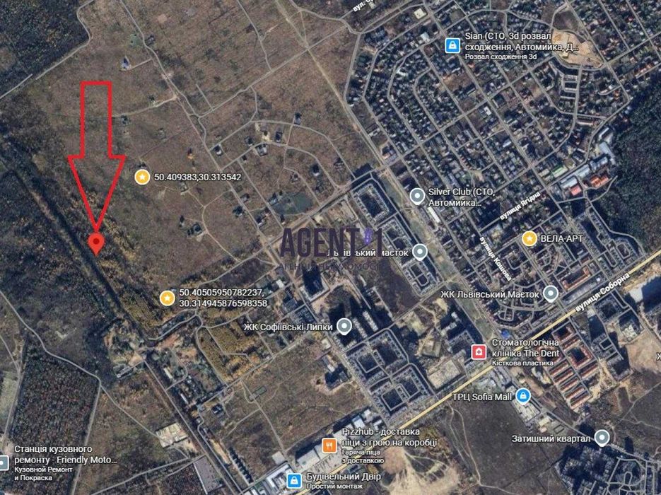 Без комісії! Земельна ділянка 9 соток під забудову, Софіївська Борщагівка Європарк