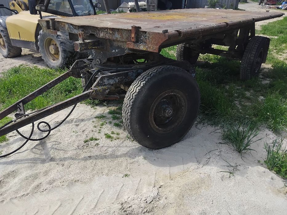Ifa hw 8011 hk8 wywrotka 10 ton przyczepa rolnicza