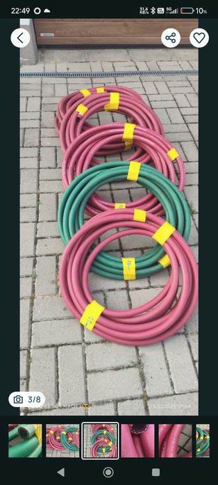 Węże ogrodowe 1/2" i 3/4" MB