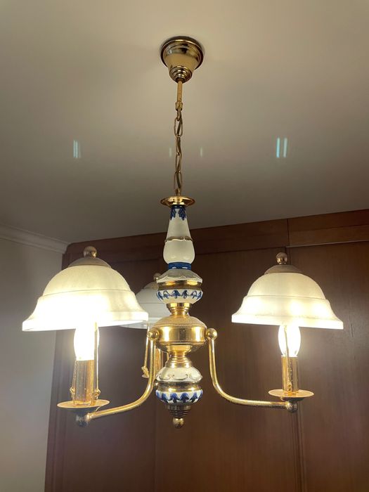 Candeeiro duas cores