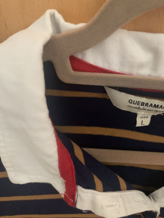 Polo manga comprida . Marca Quebramar