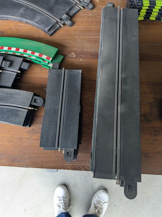 Pista de Slot cars projecto Rally contra relógio.