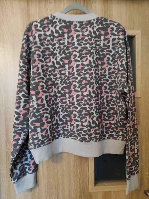 Bluza różowo-szara panterka Tom&Rose rozm. S/M